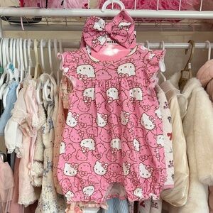 Hello Kitty Pink Dress with Bow Set 3m